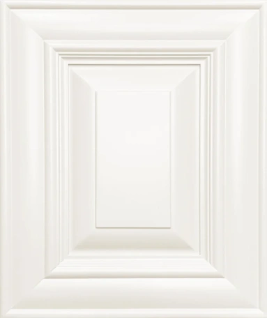 Closeup picture of the Maple Pearl cabinet door.