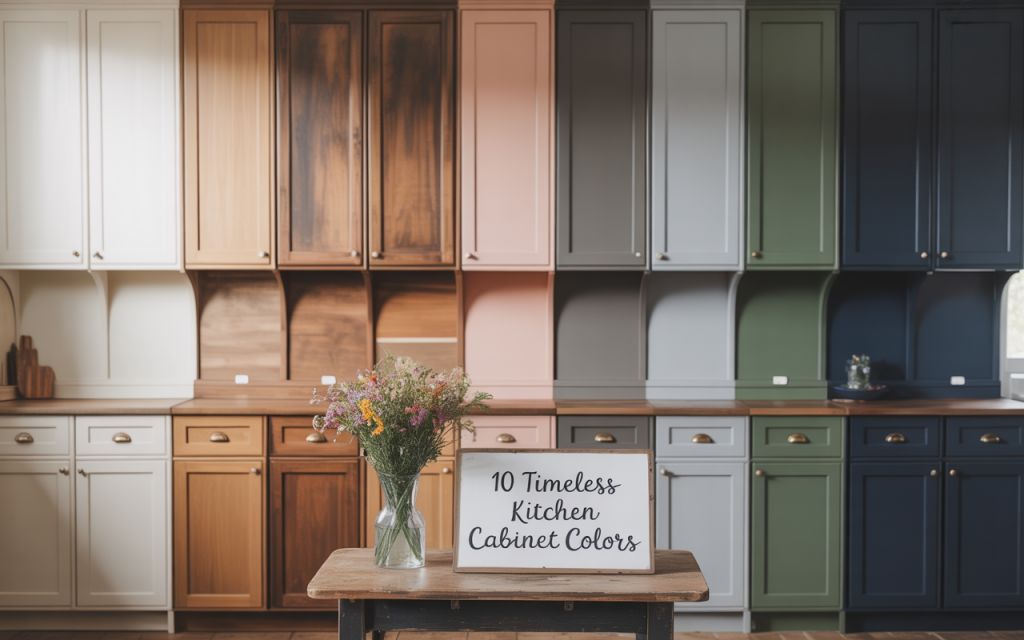 10 Timeless Kitchen Cabinet Colors That Never Go Out of Style - USA ...