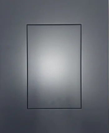Closeup picture of the Maple Cyberspace cabinet door.
