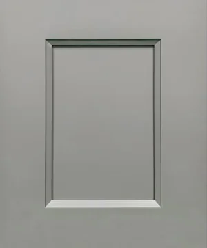 Closeup picture of the Maple Grey cabinet door.