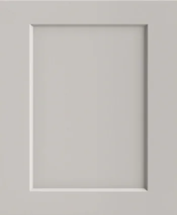Closeup picture of the Shaker Dove cabinet door.