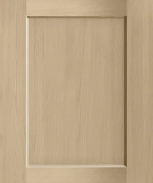 Closeup picture of the Shaker Honey cabinet door.